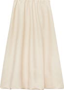 MANGO Flare Midi Skirt