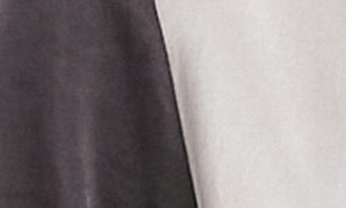 Karen Kane Colorblock Satin Button-up Shirt In White