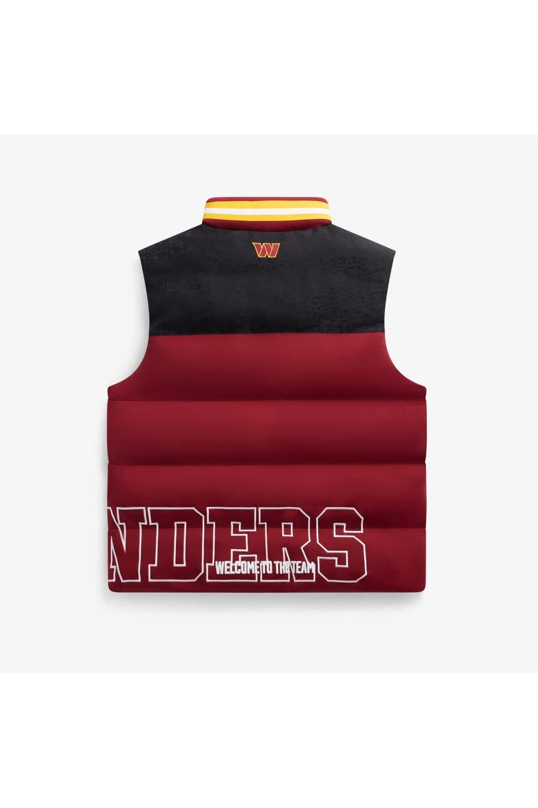 Unisex  Burgundy Washington Commanders Team Puffer Vest, Alternate, color, Burgundy