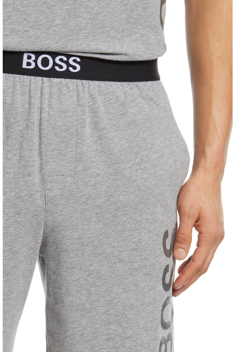 Men's Identity Pajama Shorts, Alternate, color, MEDIUM GREY