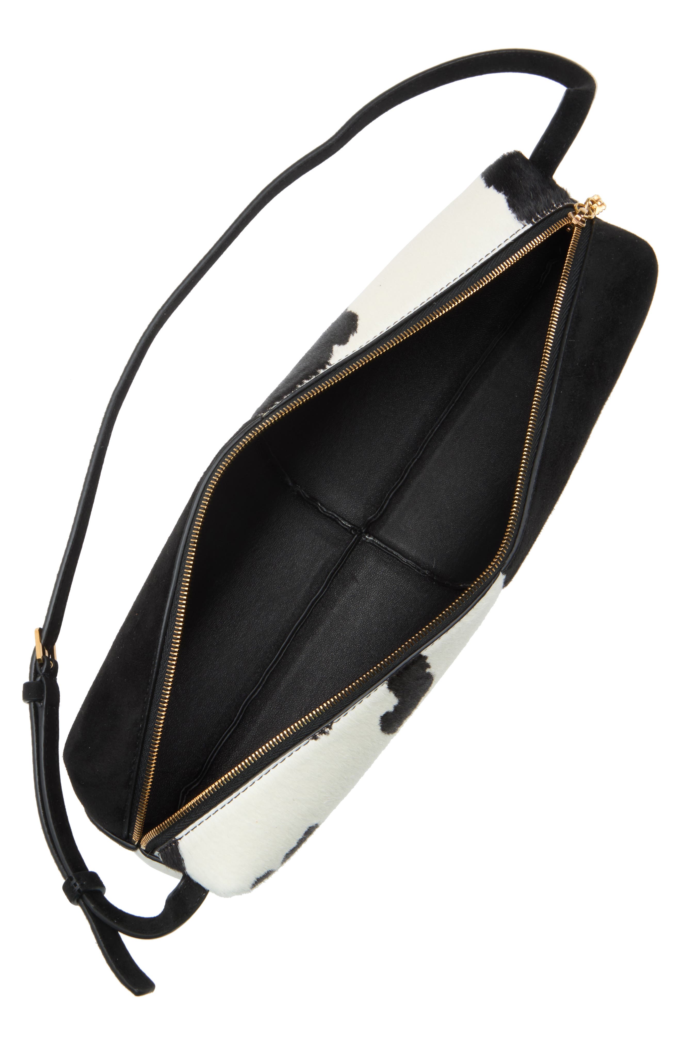 Kye Calf Hair and Suede Shoulder Bag, Alternate, color, NATURAL