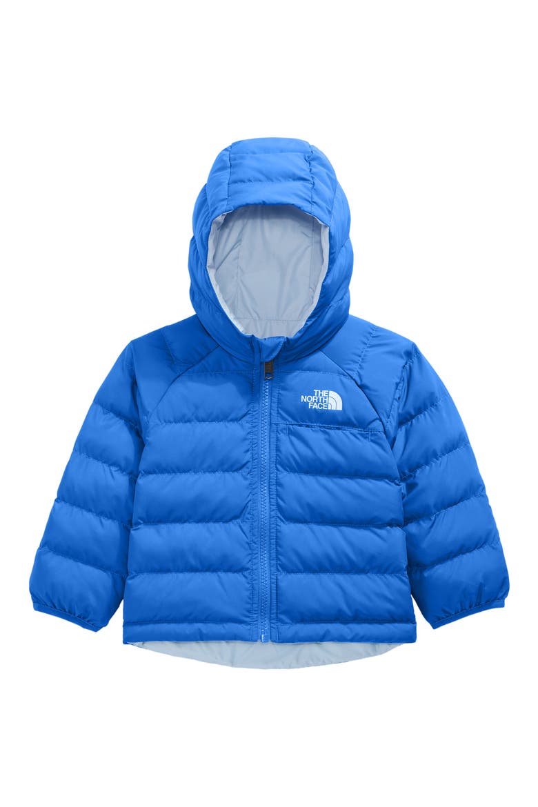 Perrito Reversible Water Repellent Recycled Polyester Jacket, Main, color, ACTIVE BLUE