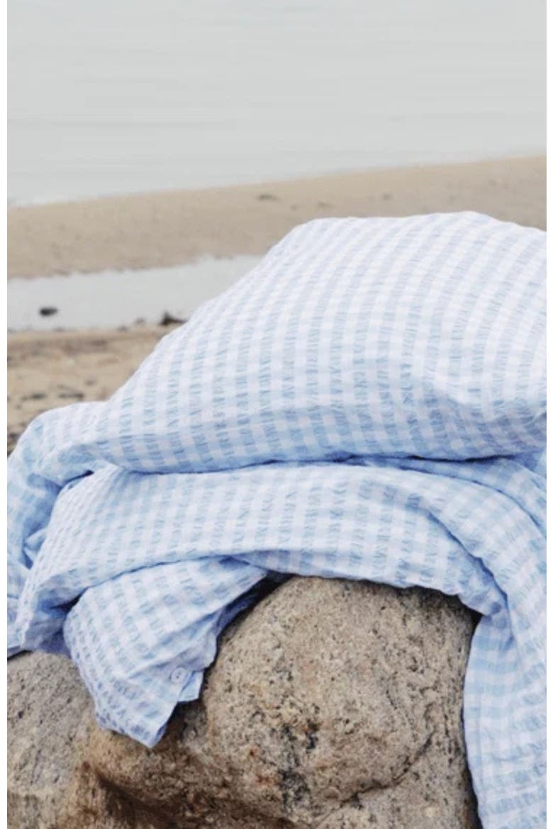Baek and Bolge Duvet Cover Set, Alternate, color, White & Light Blue