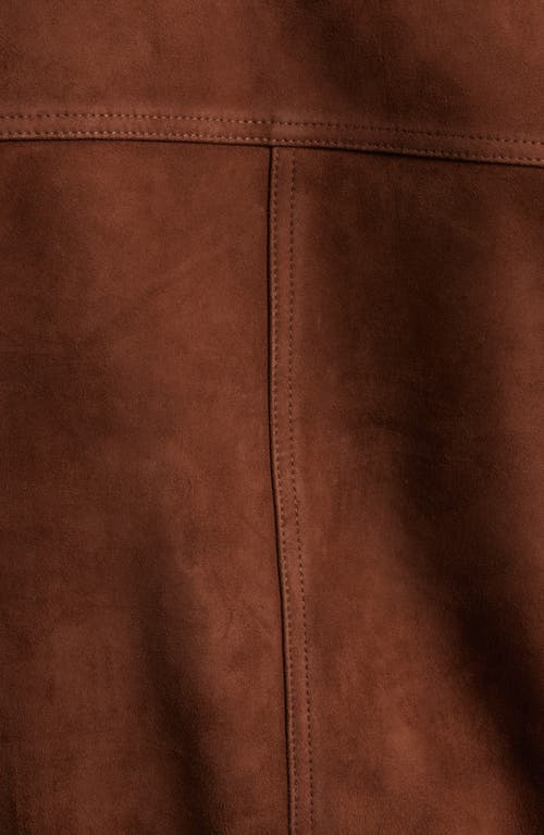 TREASURE & BOND TREASURE & BOND SUEDE BOMBER JACKET