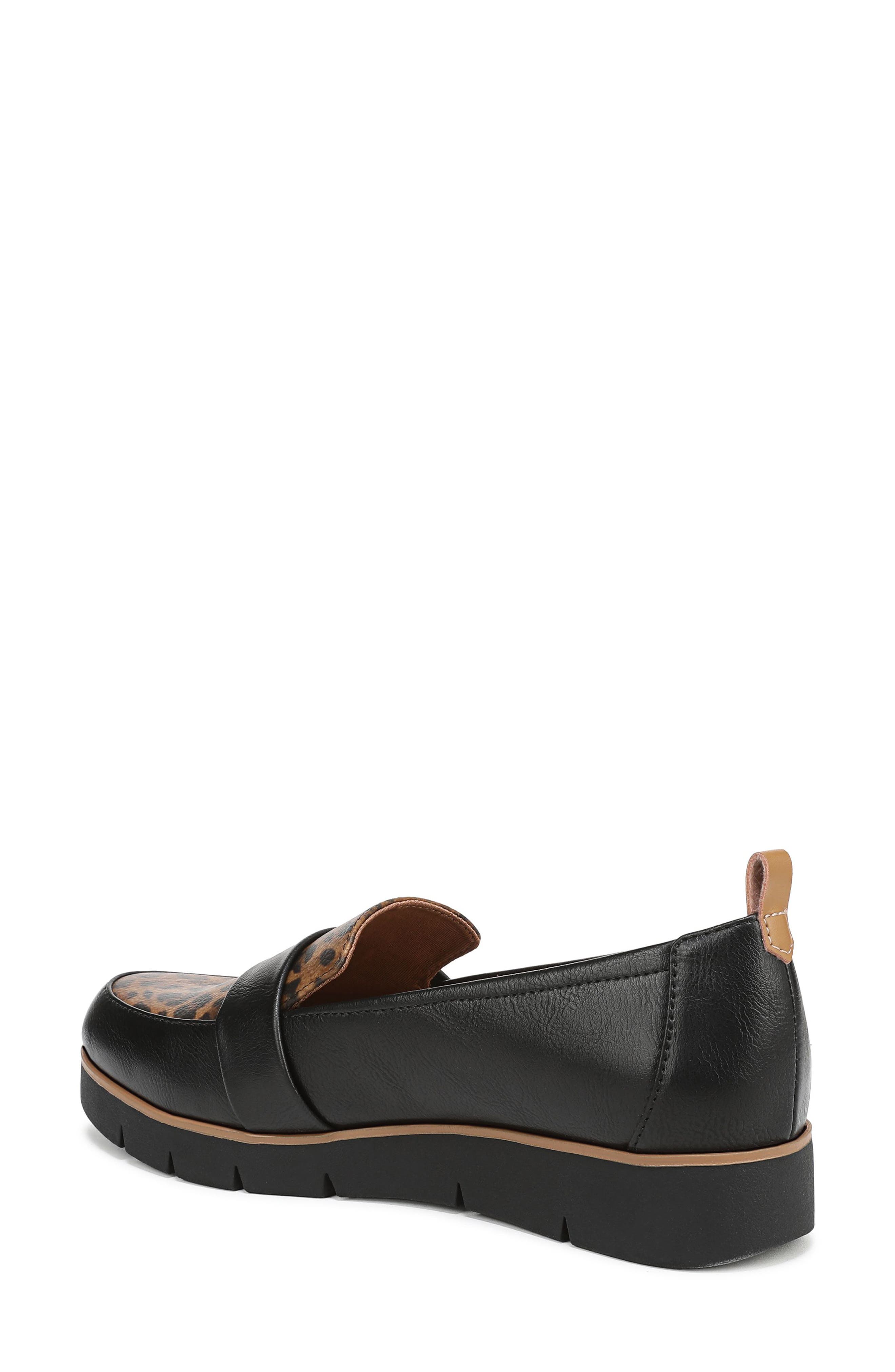 Dr. Scholl's Webster Platform Loafer, Alternate, color, Black/Black Brown