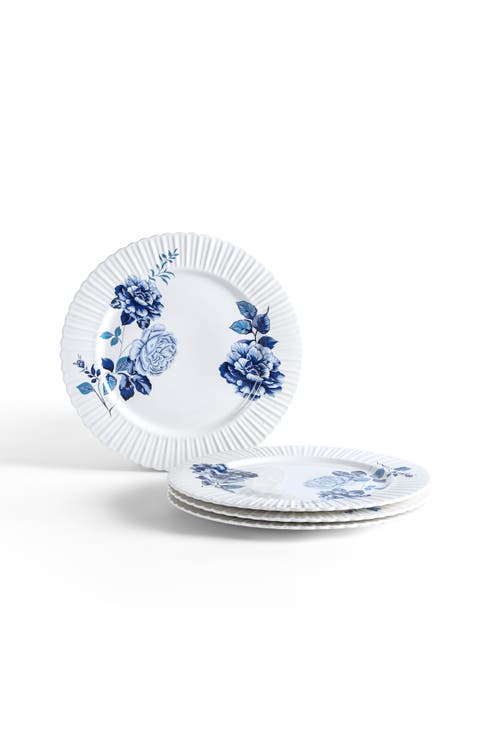 Fiore New Bone China Dinner Plate Set of 4