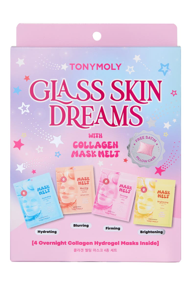 Glass Skin Dreams Overnight Hydrogel Mask Set, Main, color, NO COLOR