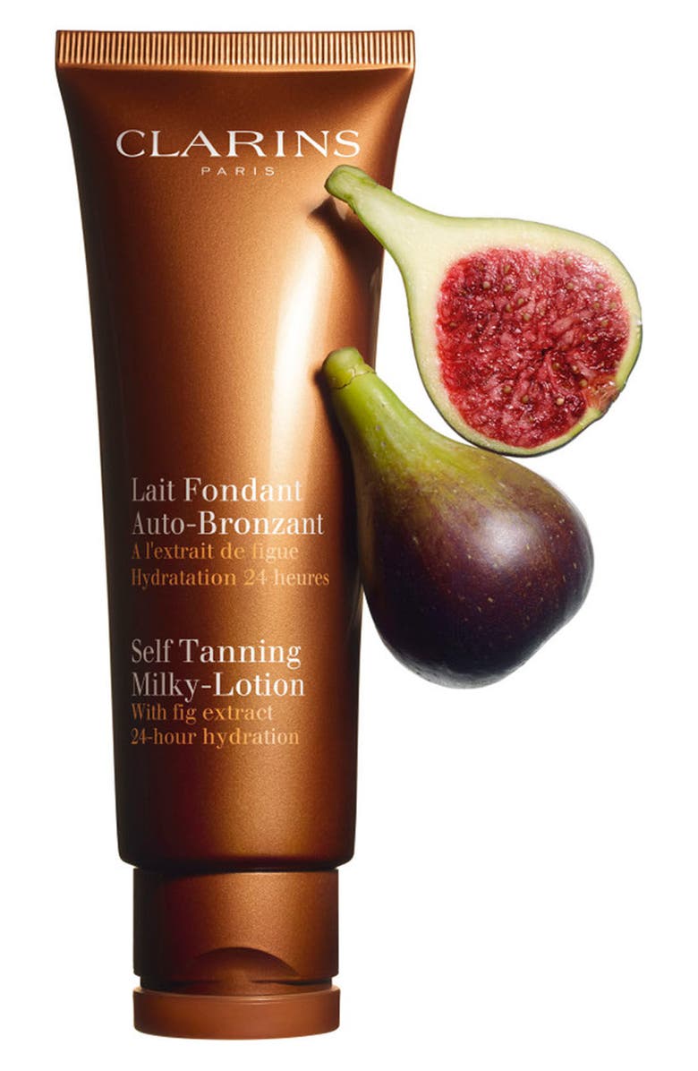 Clarins Self Tanning Milky-Lotion for Face & Body, Alternate, color,
