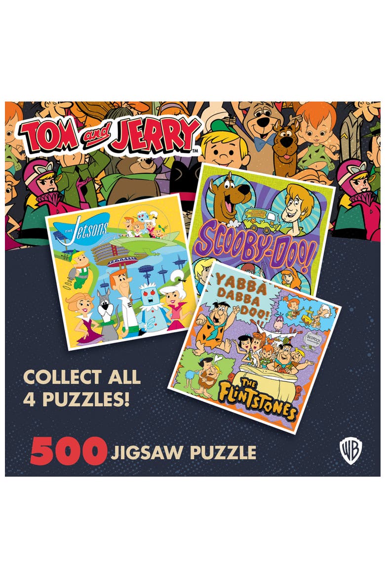 Tom & Jerry 500 Piece Jigsaw Puzzle, Alternate, color, Multicolor