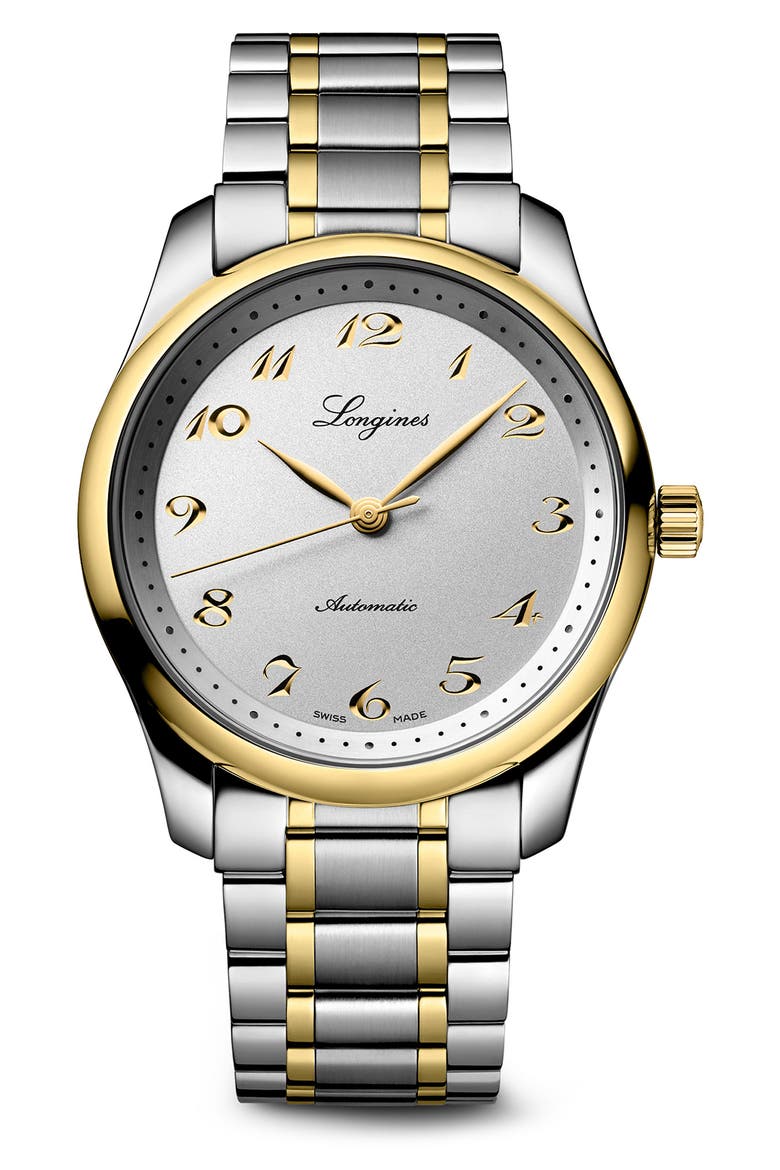 Master Collection Automatic Bracelet Watch, 40mm, Main, color, SILVER