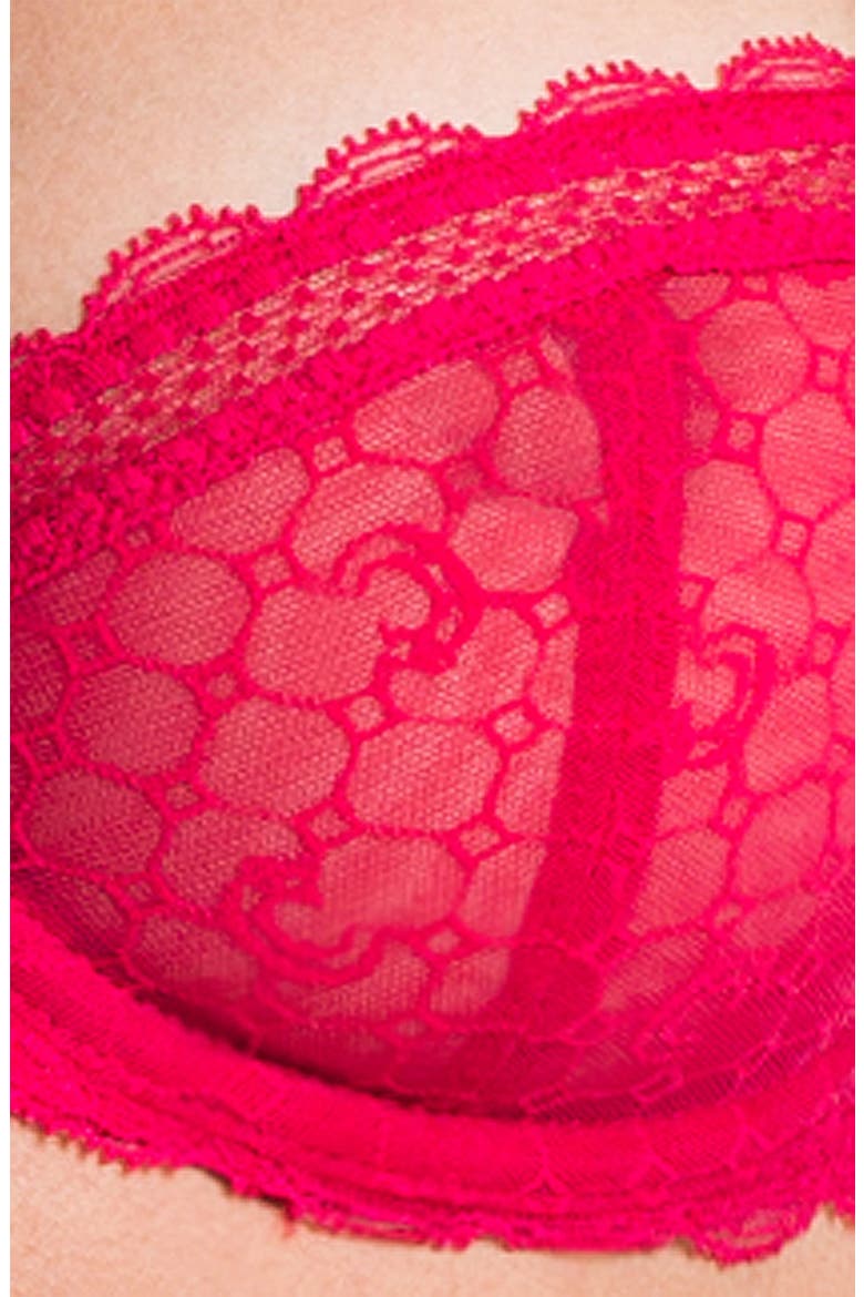 Intimates 'C Chic Sexy - 3645' Underwire Demi Bra, Alternate, color, ROUGE MON CHERI
