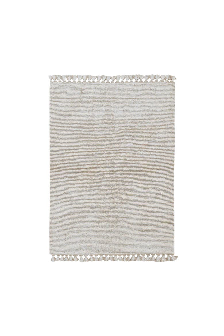 Woolable rug Koa, Main, color, Sheep White, Sandstone