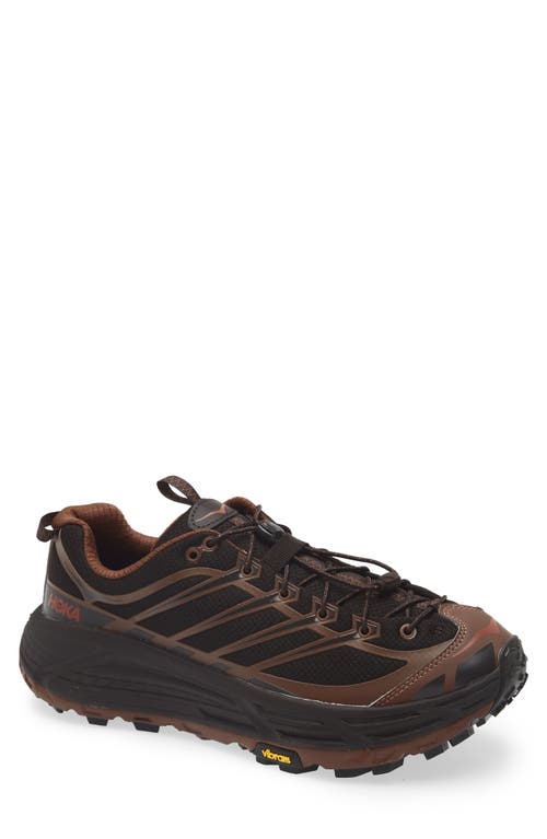 Hoka Mafate Three2 Sneakers In Brown