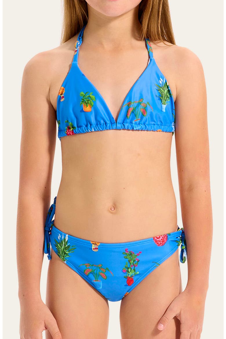 Kids' Playa Bonita Two-Piece Swimsuit, Main, color, PLAYA BONTIA BLUE