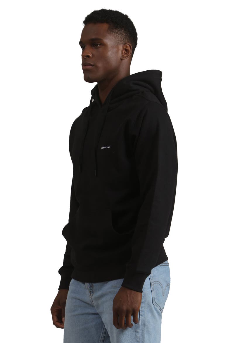 Logan Hooded Sweatshirt, Alternate, color, Black