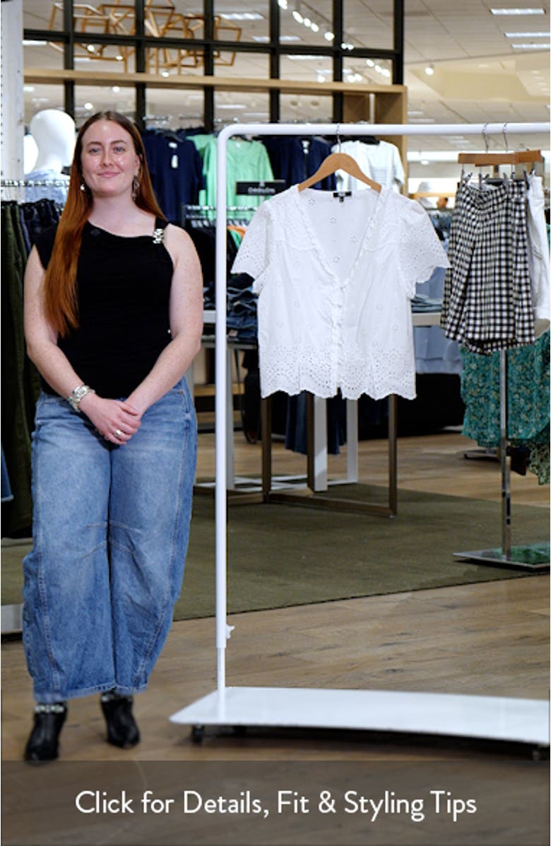 Quinta Broderie Anglaise Top, sales video thumbnail