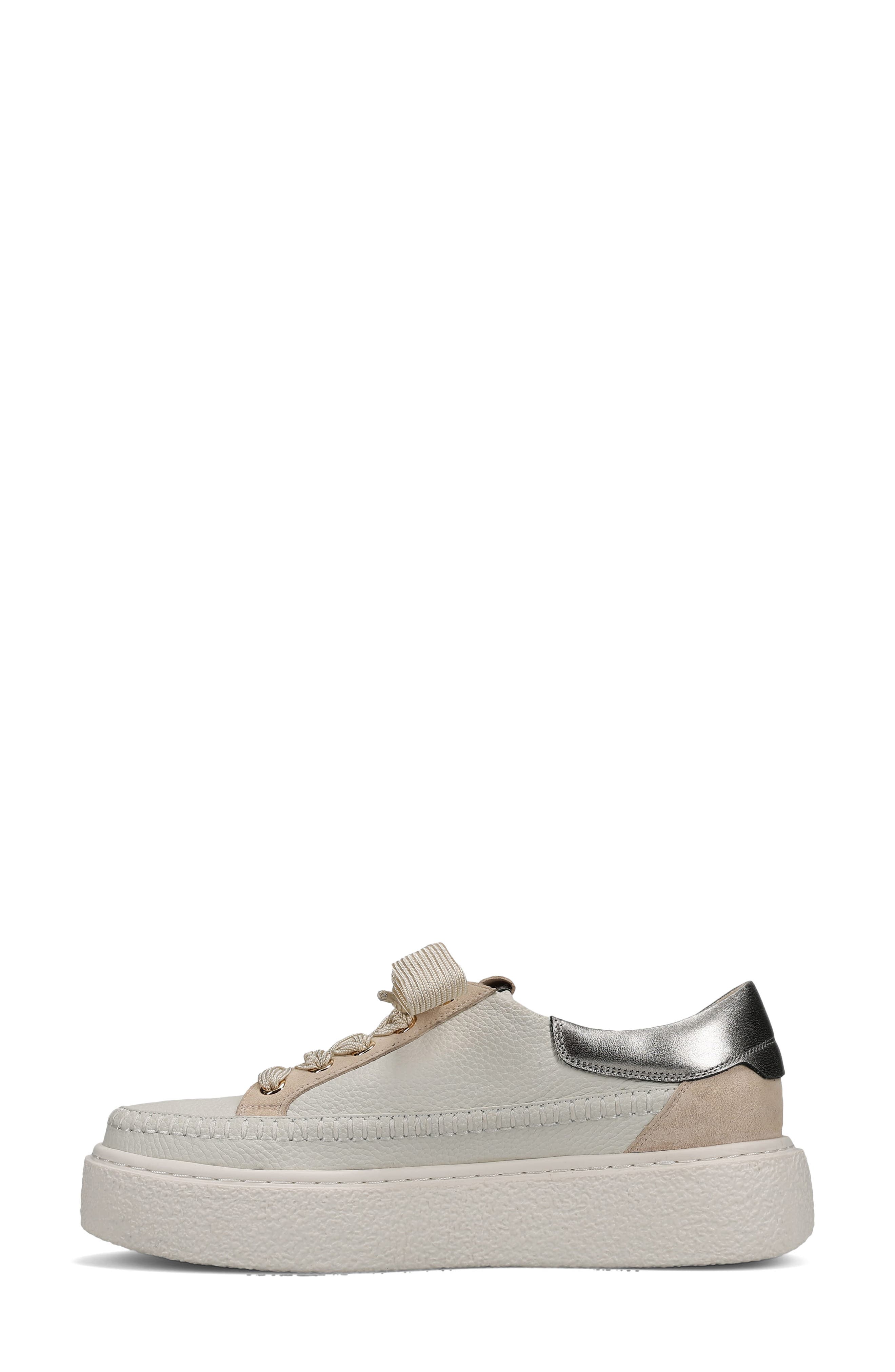 VANELi Yoga Platform Sneaker, Alternate, color, White