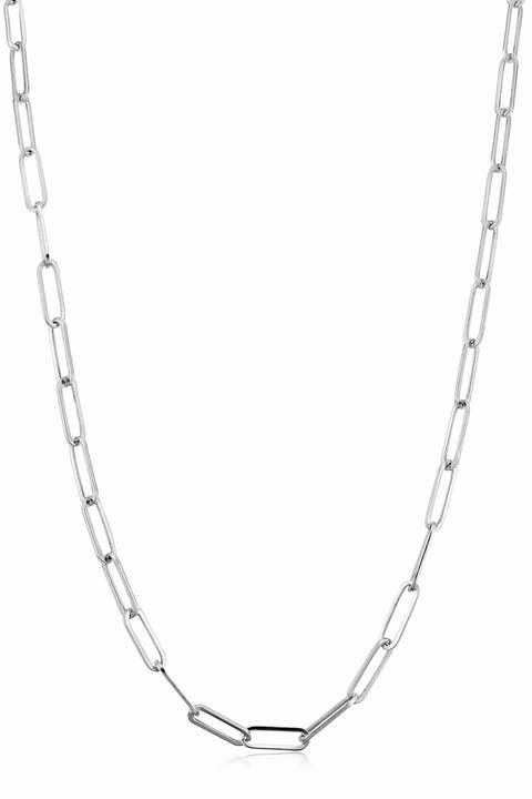14K Gold Venice Link Paperclip Necklace