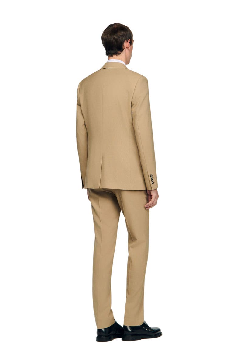 SANDRO Wool suit jacket, Alternate, color, 