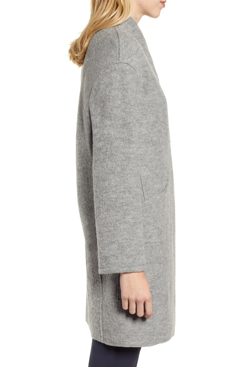 Teddy Wool Coat, Alternate, color, GREY