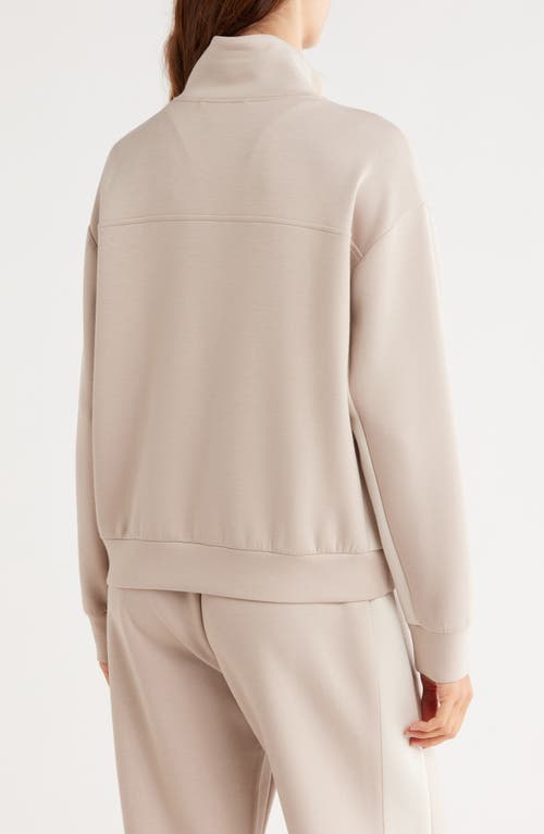 Z By Zella Whisper Stripe Scuba Knit Track Jacket