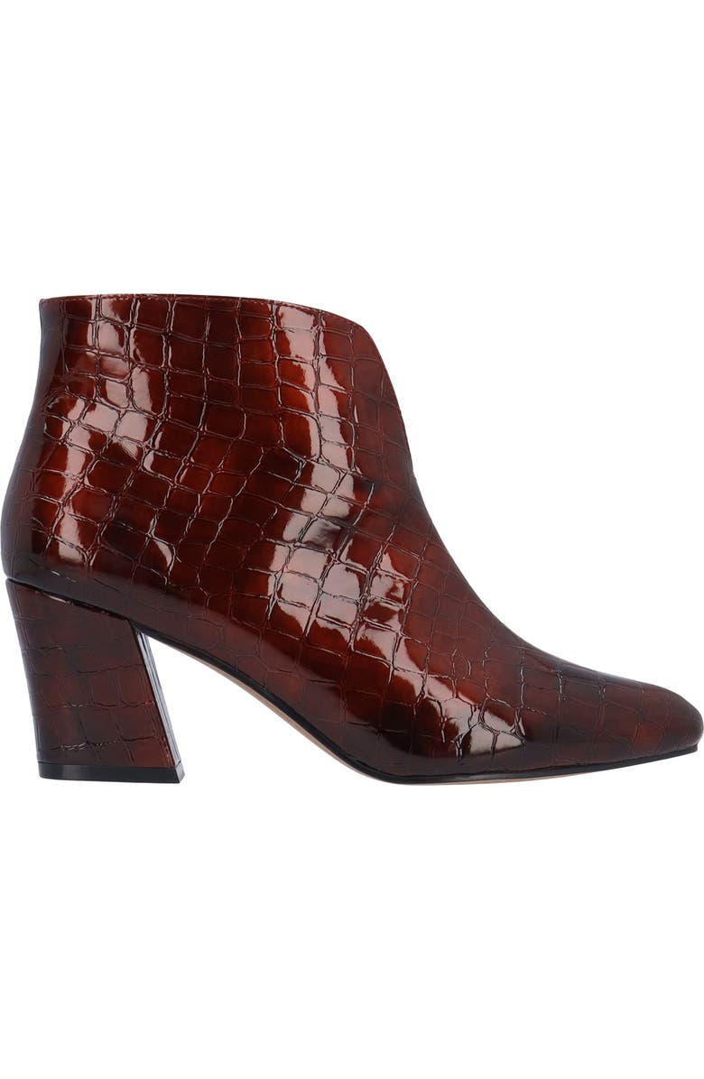 J. Reneé Tatum Bootie, Alternate, color, Burgundy