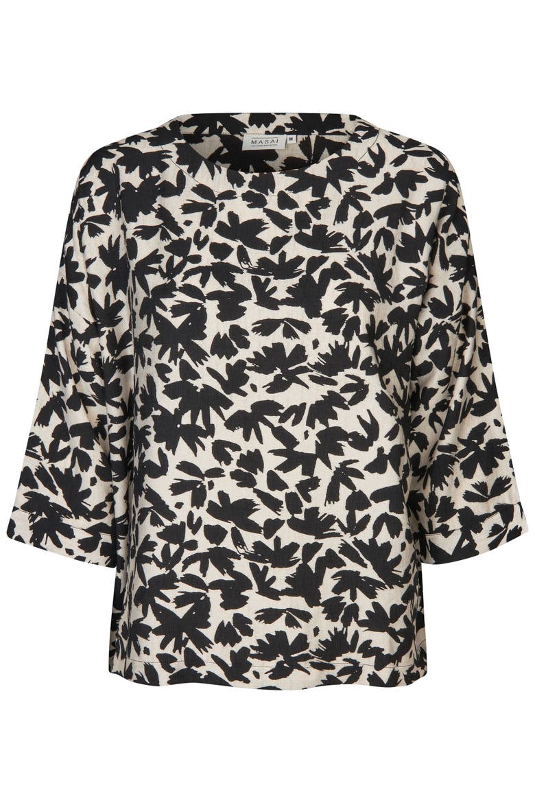 MaBecca Boat Neck Top, Alternate, color, Black