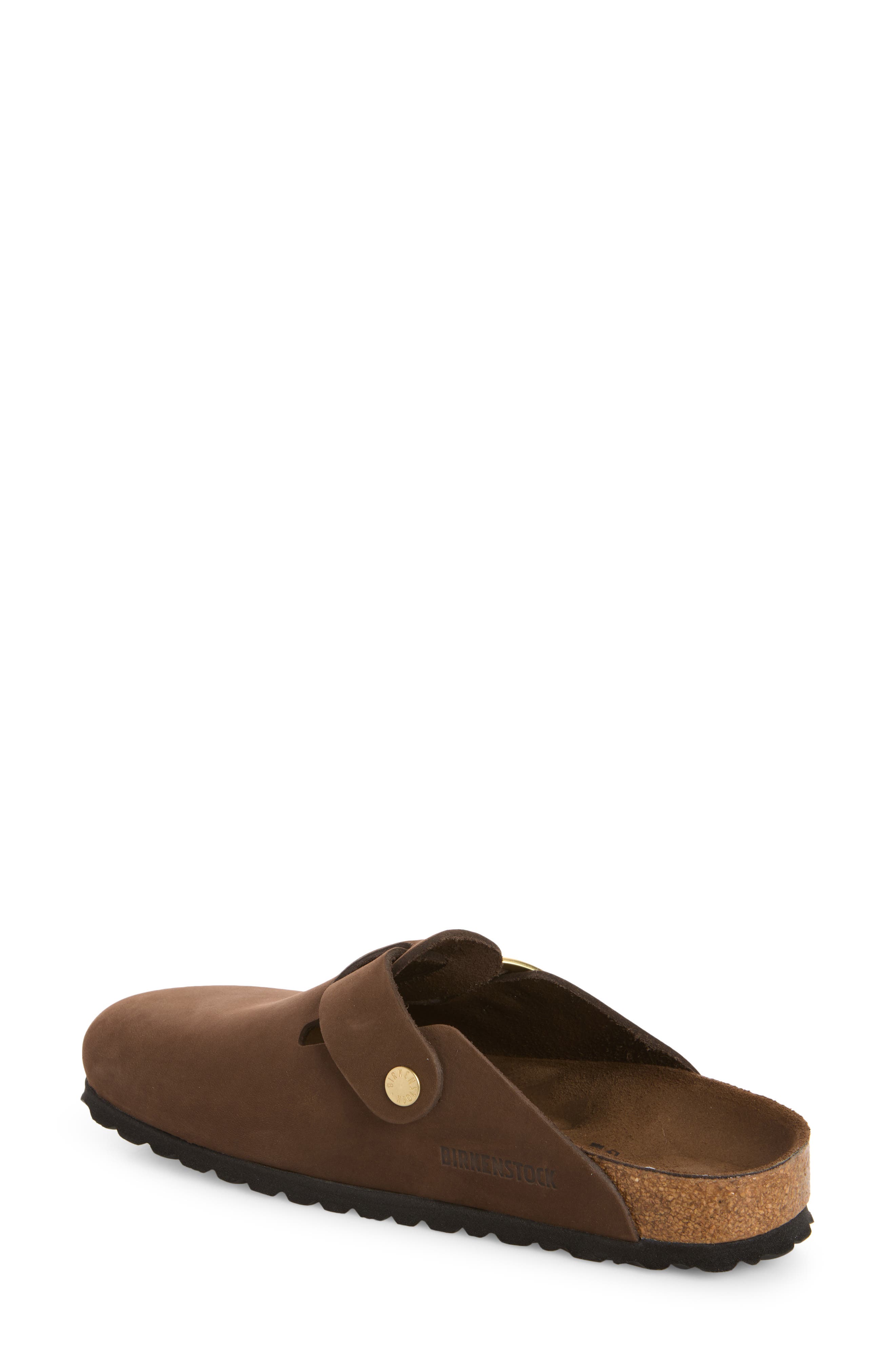 boston birks tobacco brown BIRKENSTOCK Oiled Leather  Craft Shop Bantry With all the support and comfort of a classic Birkenstock Tabacco brown Boston birtkenstocks the