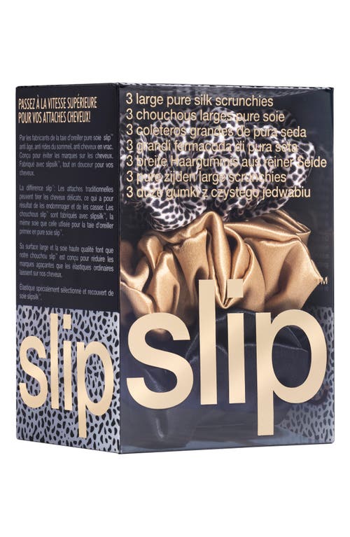 Slip 3-pack Large Silk Scrunchie Set