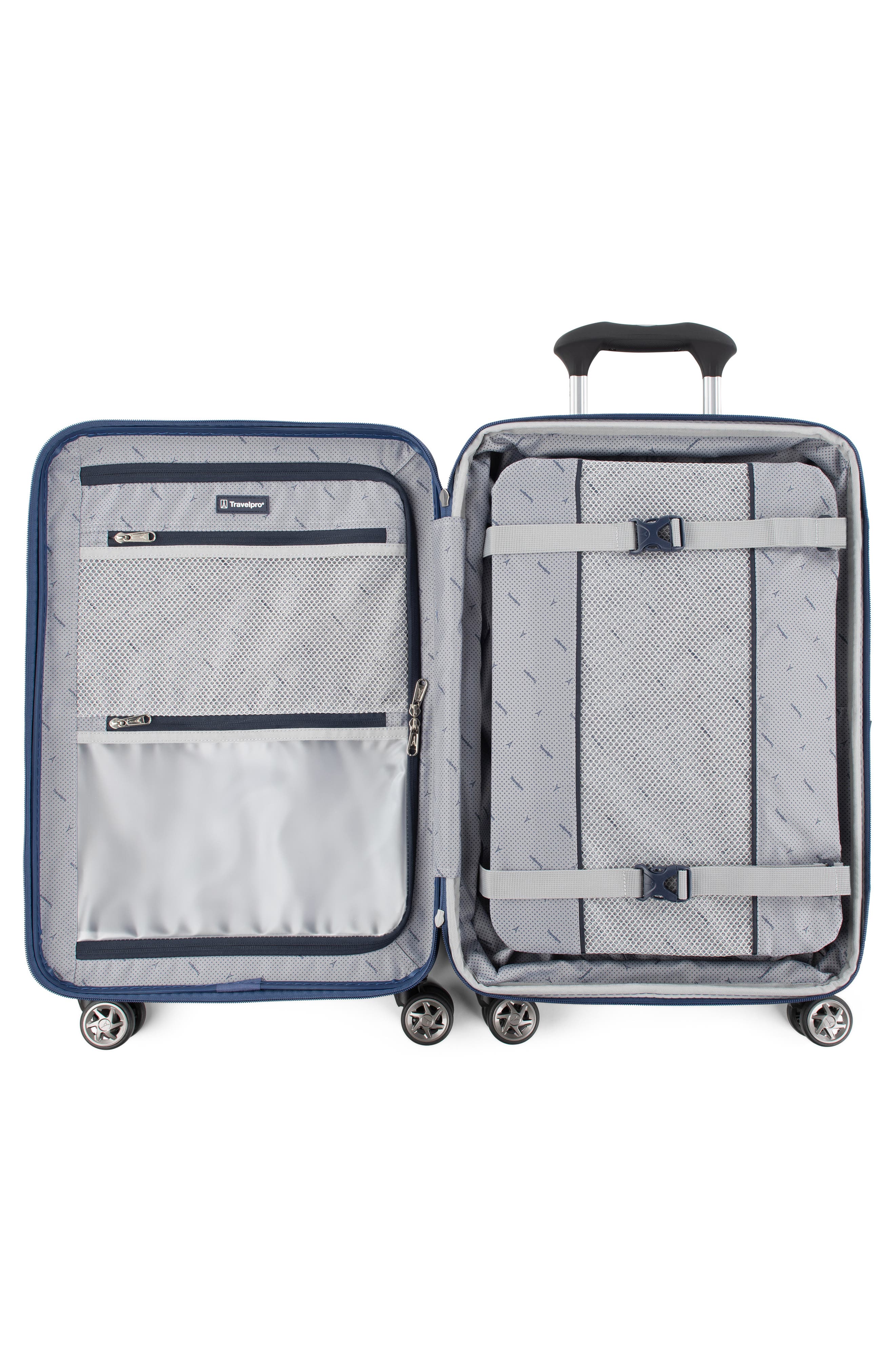 TRAVELPRO WAB 6 Carry-On Expandable Hardside Spinner Suitcase, Alternate, color, Blue