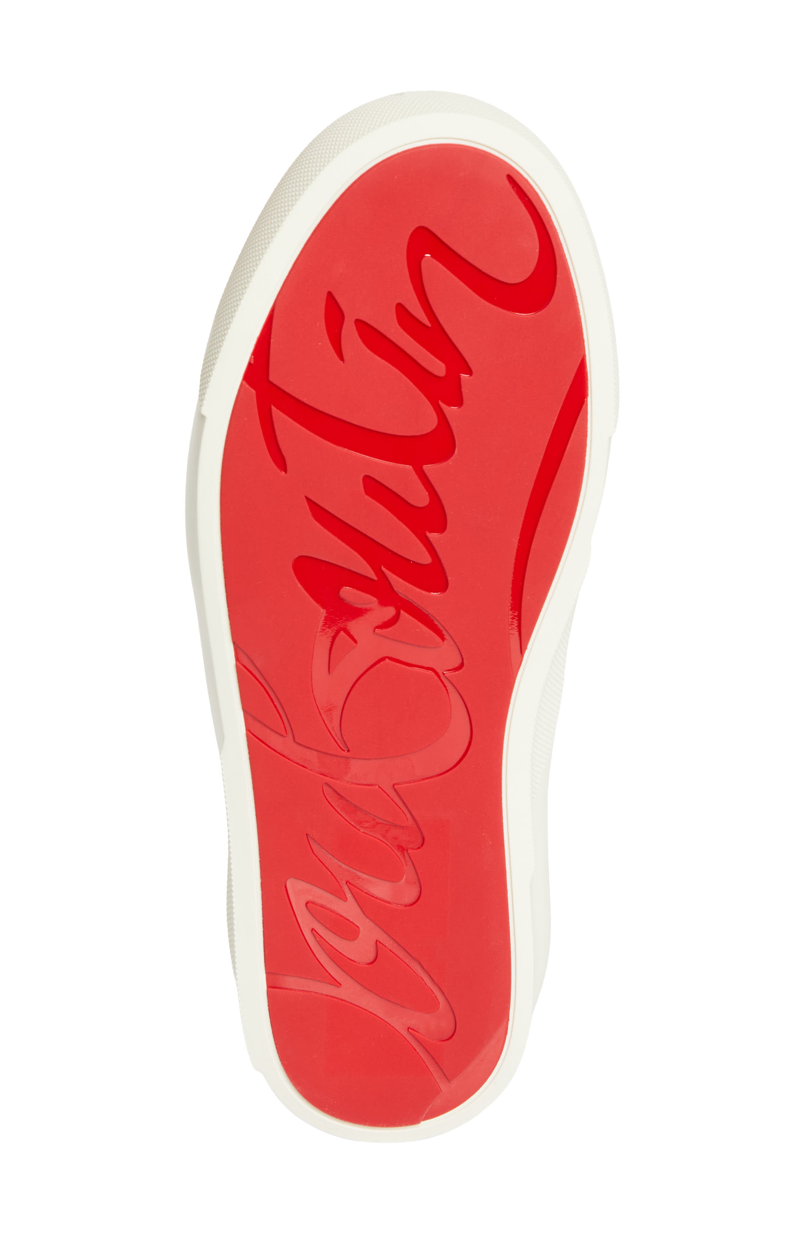 Christian Louboutin Tactical Skate Sneaker, Alternate, color, Bk01-Black