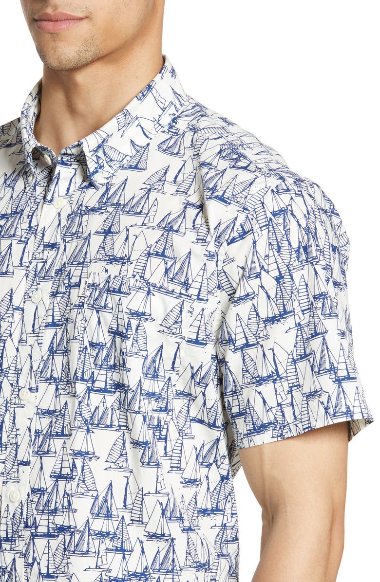 Barbour Boat Tailored Fit Woven Shirt, Alternate, color,