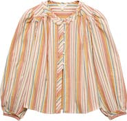 PER UNA BY M&S Stripe Button-Up Shirt