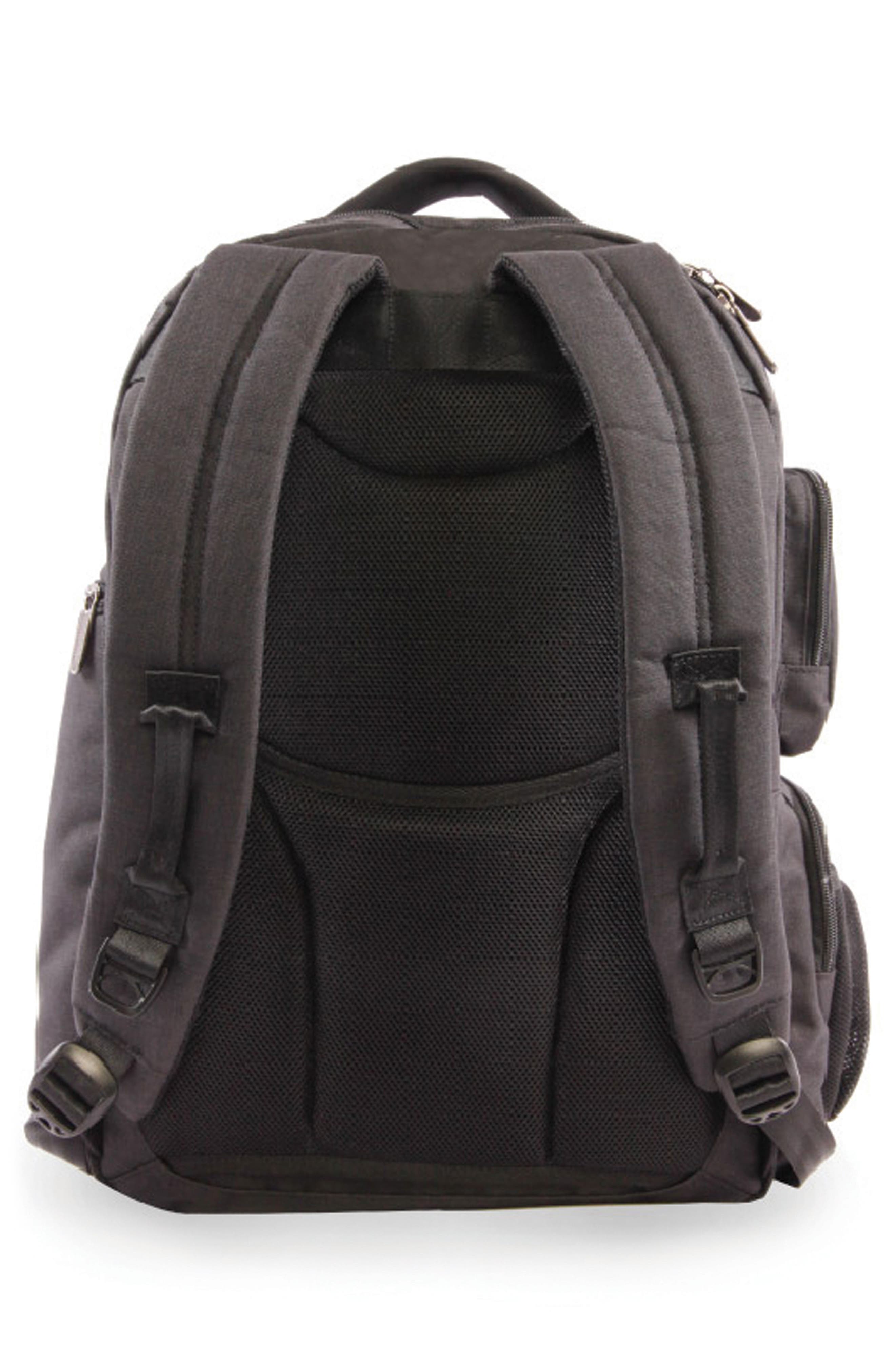 Original Penguin Fletcher Backpack, Alternate, color, Black Crosshatch