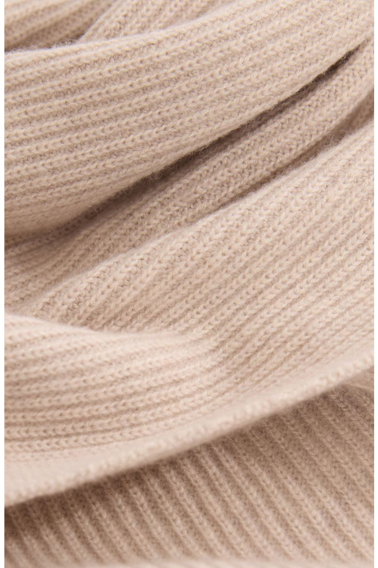 Monica Rib Wool Blend Maternity Skirt, Alternate, color, BEIGE