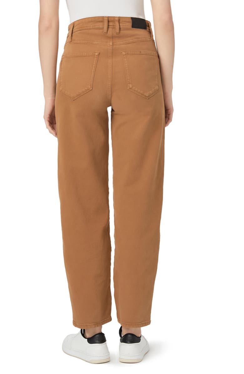 PAIGE Alexis Workwear High Waist Barrel Pants, Alternate, color, Vintage Milk Cocoa