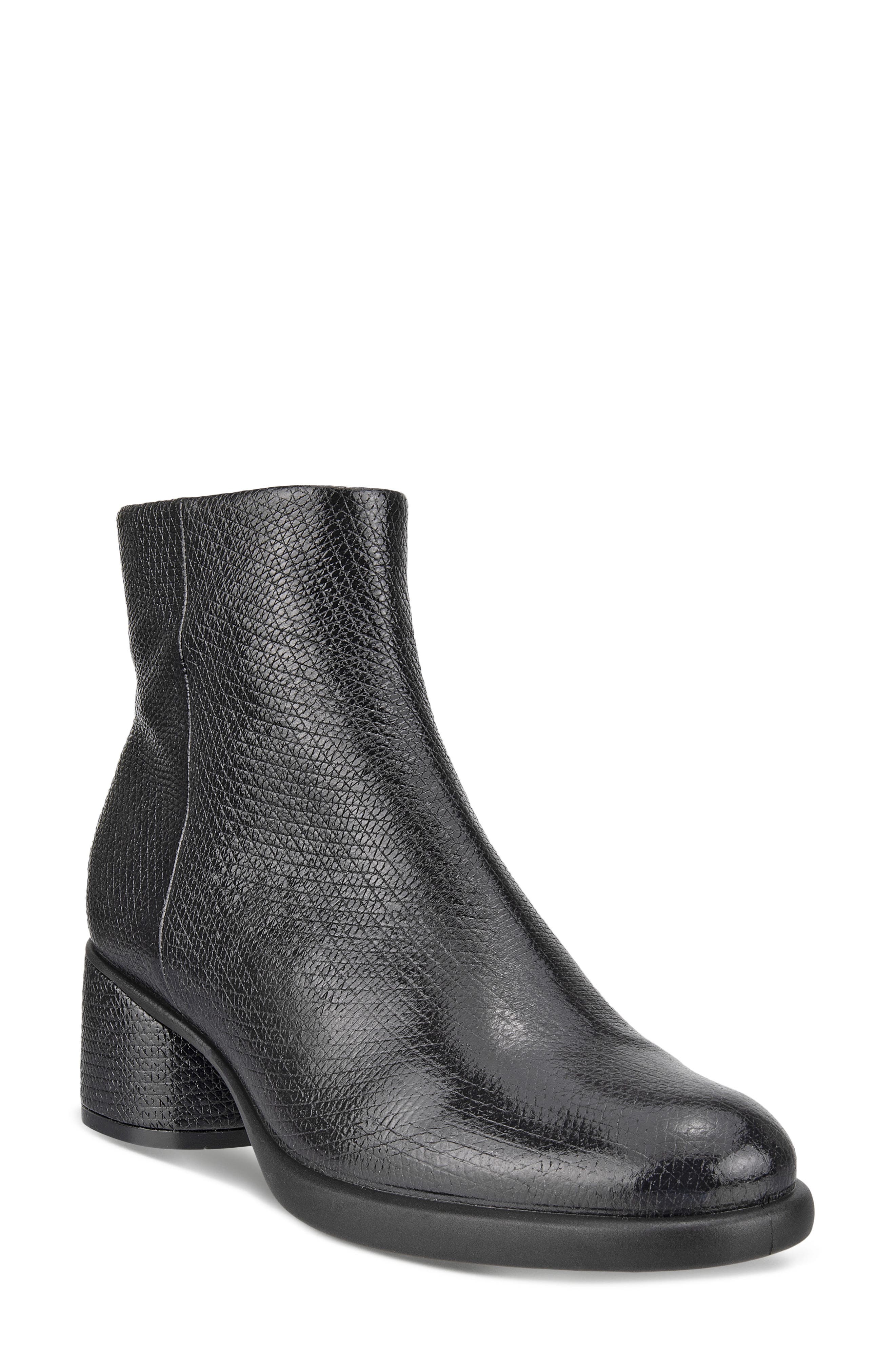 Sculpted LX 35 Bootie, Main, color, BLACK/ BLACK