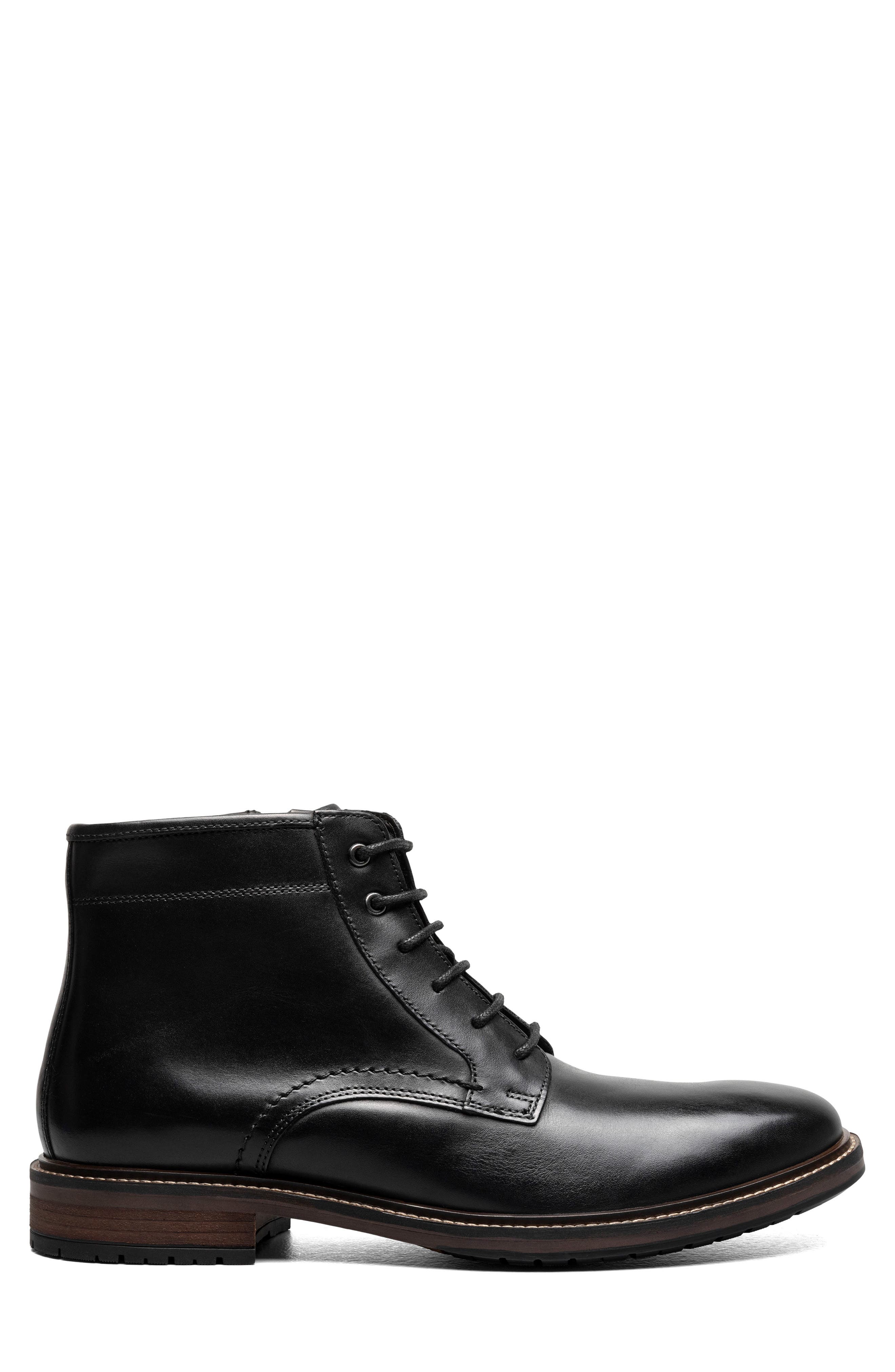 Florsheim Forge Lace-Up Boot, Alternate, color, Black