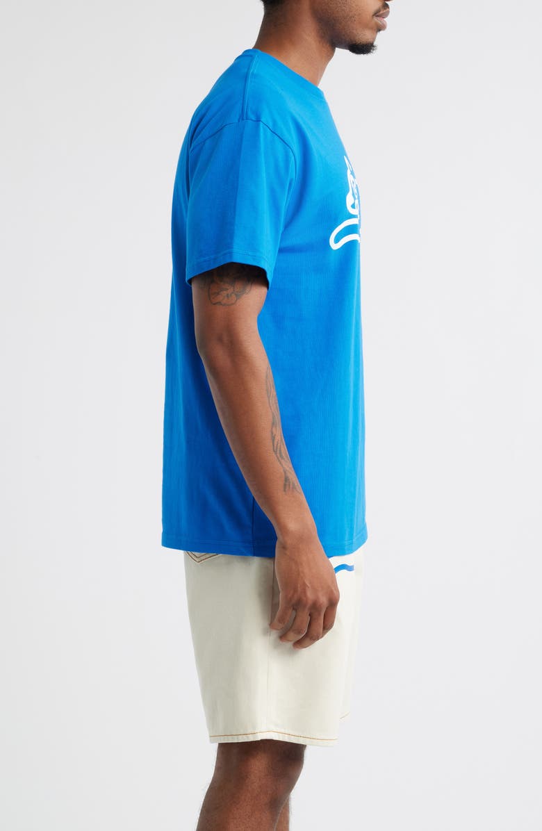 ICECREAM Checker Graphic T-Shirt, Alternate, color, Victoria Blue