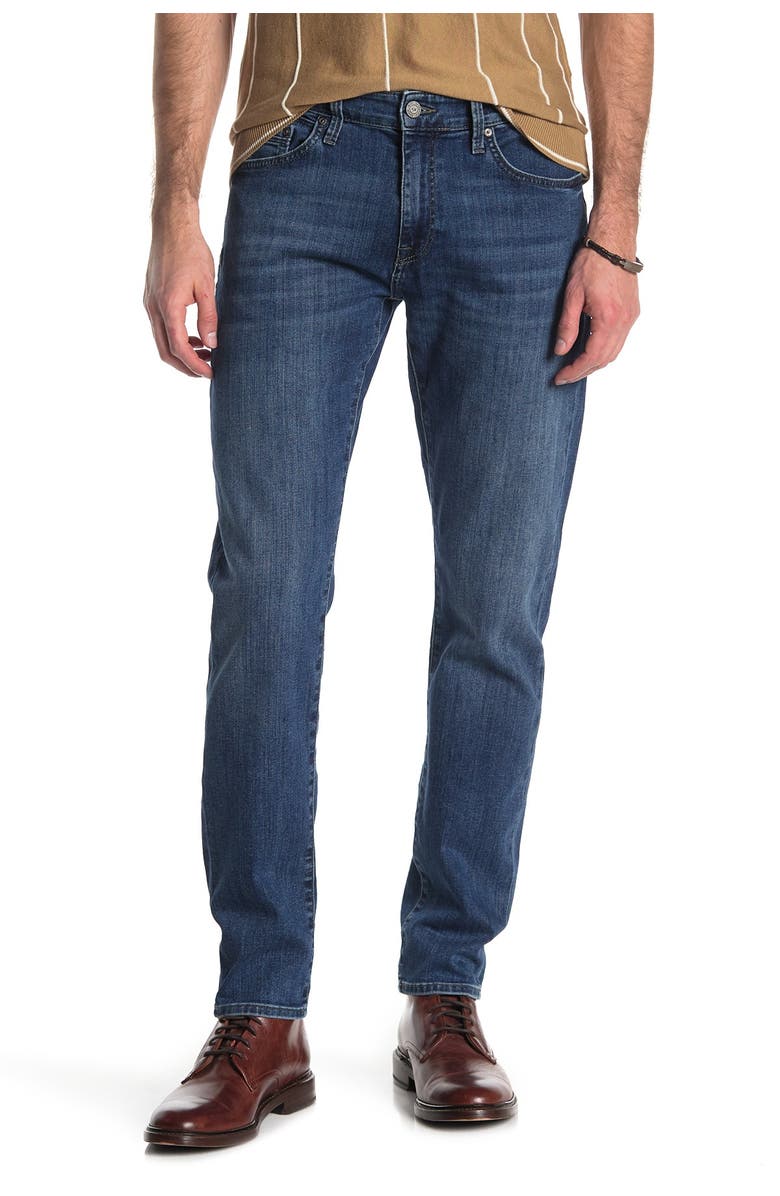 Mavi Jeans Jake Slim Leg Jeans, Main, color, Mid Brooklyn