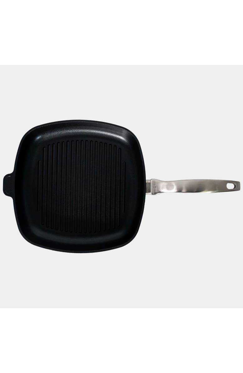 Swiss Diamond CHD Nonstick 11-Inch x 11-Inch Square Grill Pan, Alternate, color, Black