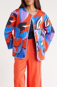 FRNCH Annae Woven Blouson Jacket