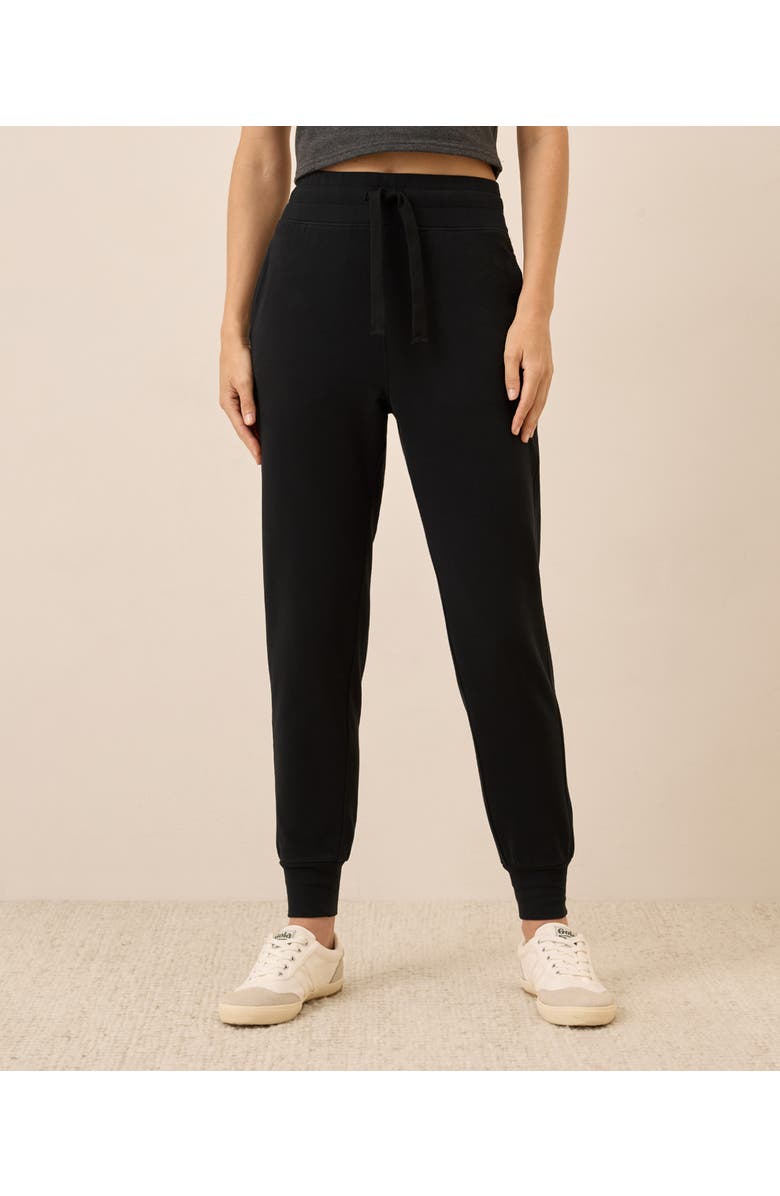 Pact Organic Cotton CloudKnit Jogger, Main, color, Black