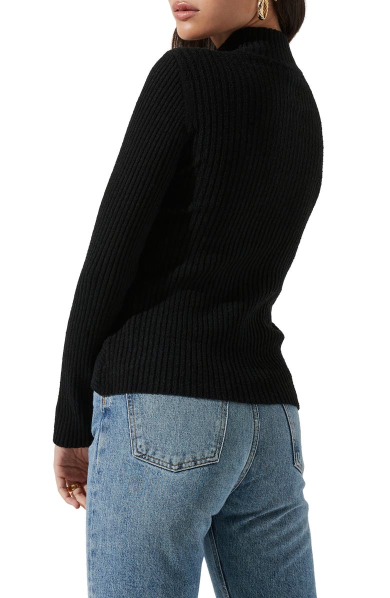 ASTR the Label Cross Front Sweater, Alternate, color, 