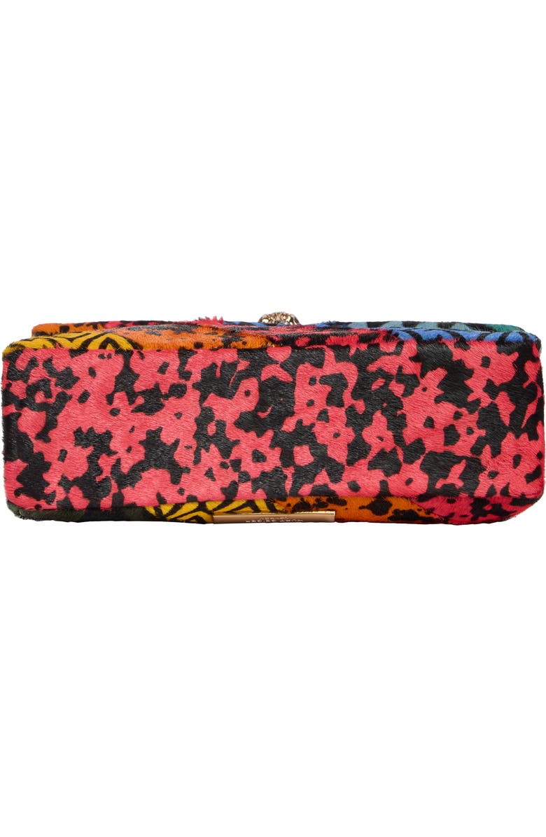 Kurt Geiger London Mini Kensington Genuine Calf Hair Convertible Crossbody Bag, Alternate, color, Multicolored