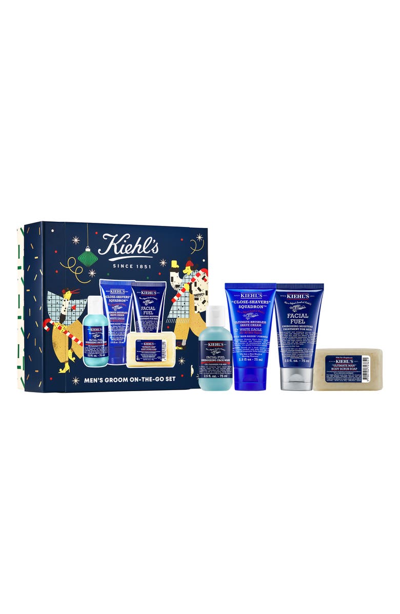 Kiehl's Since 1851 Men's Groom-on-the-Go Set, Main, color, 