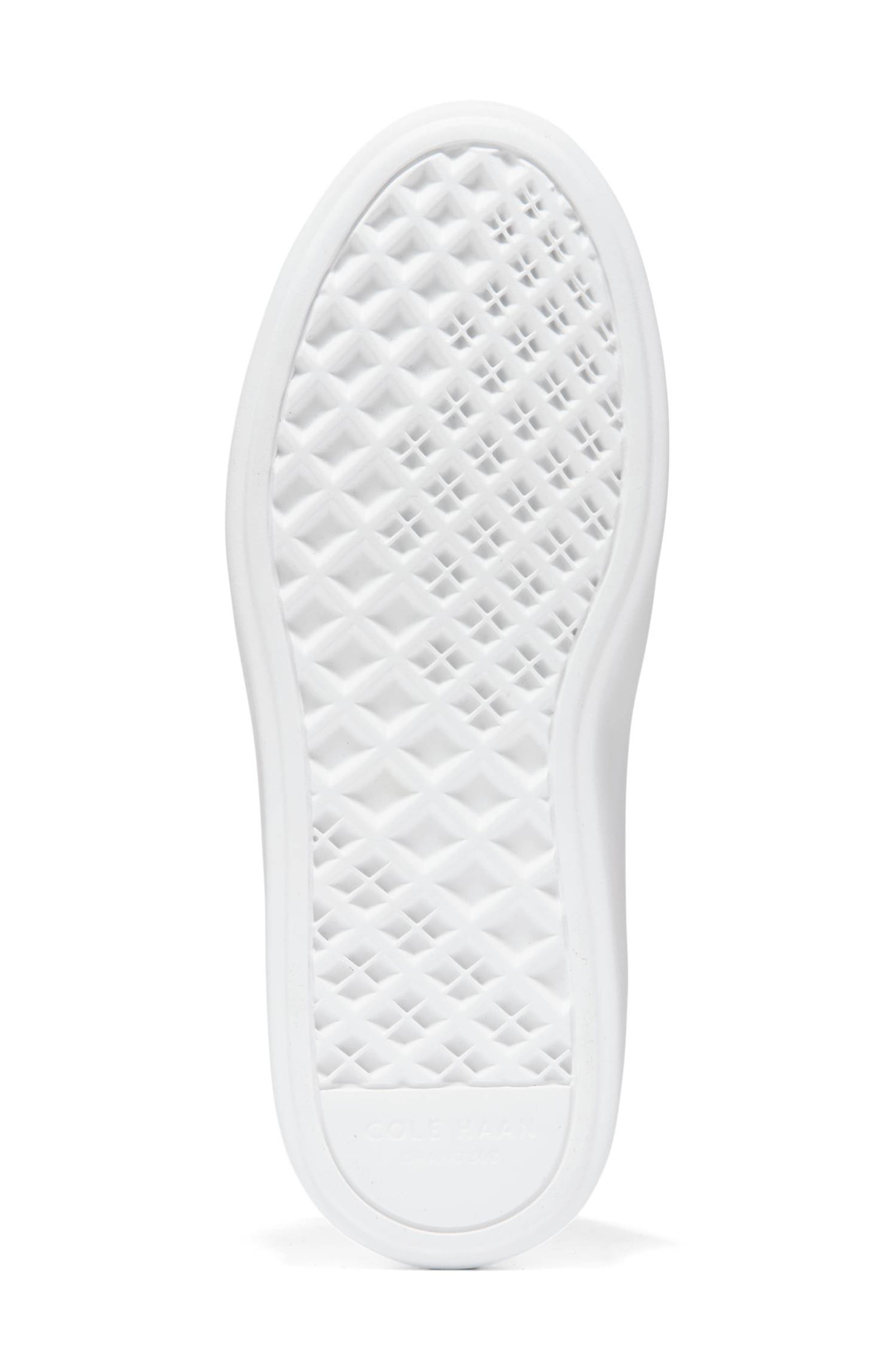 Cole Haan Grand Crosscourt Sneaker, Alternate, color, White Leather / Lily Pad Suede