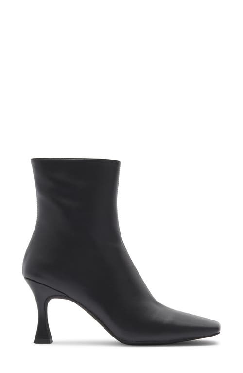 Jeffrey Campbell Chekmat Square Toe Bootie In Black