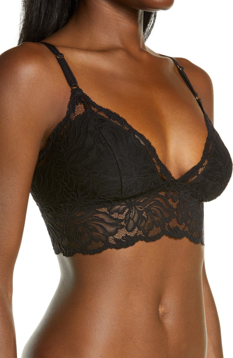 Natori Embolden Longline Lace Bralette, Alternate, color,