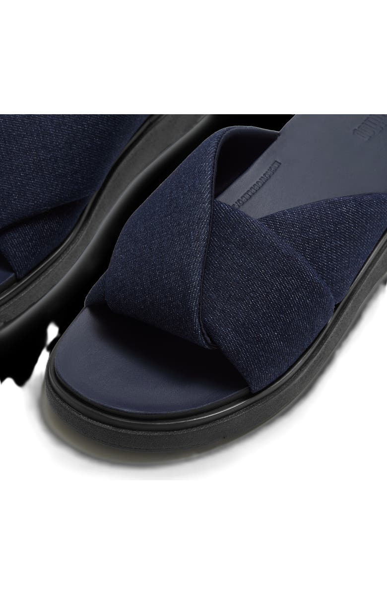 FitFlop Gen FF Folded Denim, Alternate, color, Dark Denim